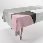 mid century scandi winter painted Tablecloth Gallery Image 1