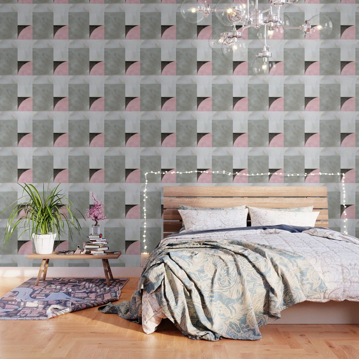 mid century scandi winter painted Wallpaper Gallery Image 3