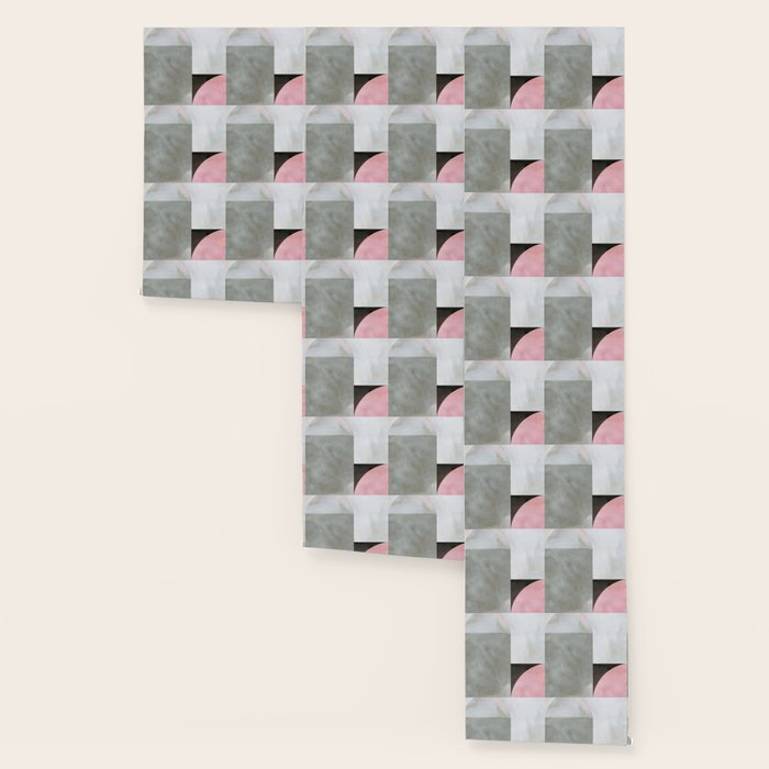 mid century scandi winter painted Wallpaper Gallery Image 3