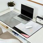 mid century scandi winter painted Desk Mat Gallery Image 2