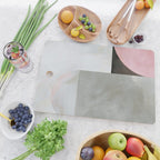 mid century scandi winter painted Cutting Board Gallery Image 2