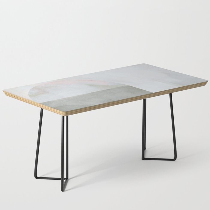 mid century scandi winter painted Coffee Table Gallery Image 1