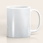 mid century scandi winter painted Coffee Mug Gallery Image 1