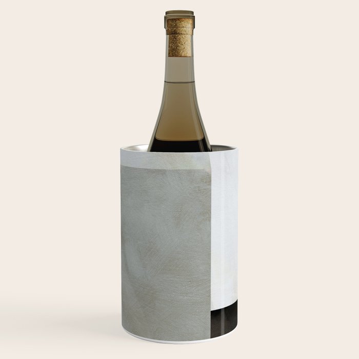 mid century scandi winter painted Wine Chiller Gallery Image 1
