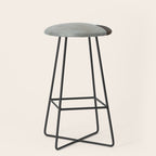 mid century scandi winter painted Stool Gallery Image 1