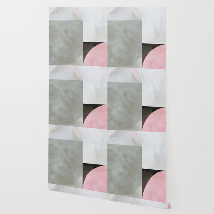 mid century scandi winter painted Wallpaper Gallery Image 2