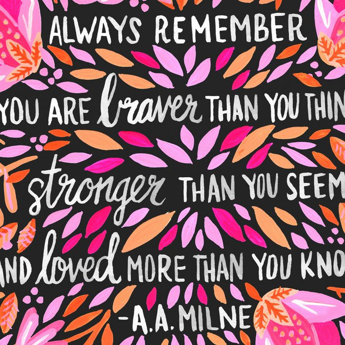 Always Remember - Pink & Charcoal Palette Coffee Mug Gallery Image 2