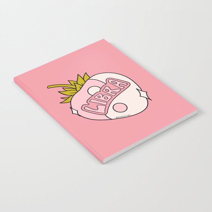Libra Strawberry Notebook Gallery Image 2