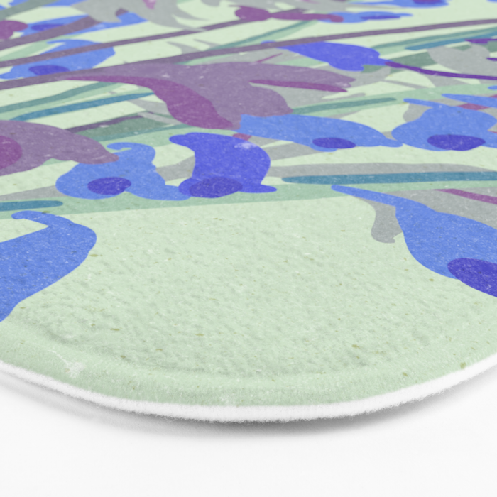 Cottage core aesthetic Flower Market Stockholm Bath Mat Gallery Image 3