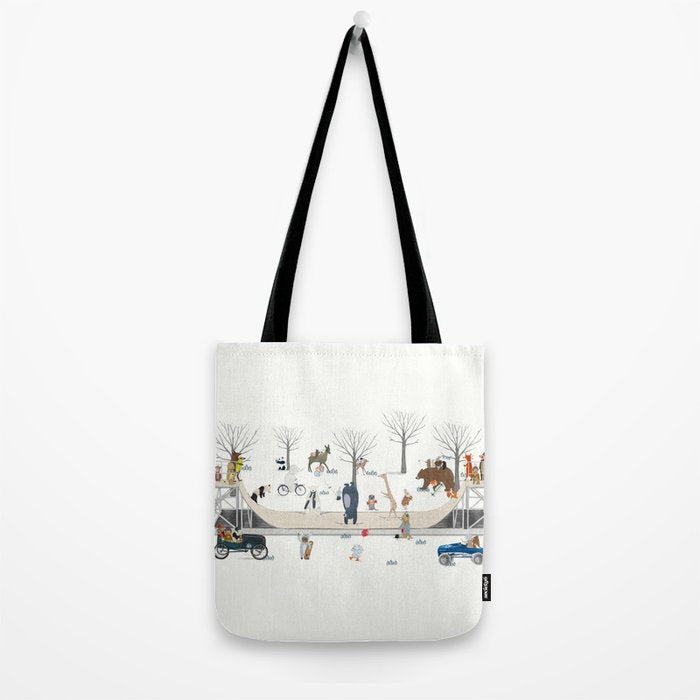little big skate park Tote Bag Gallery Image 2