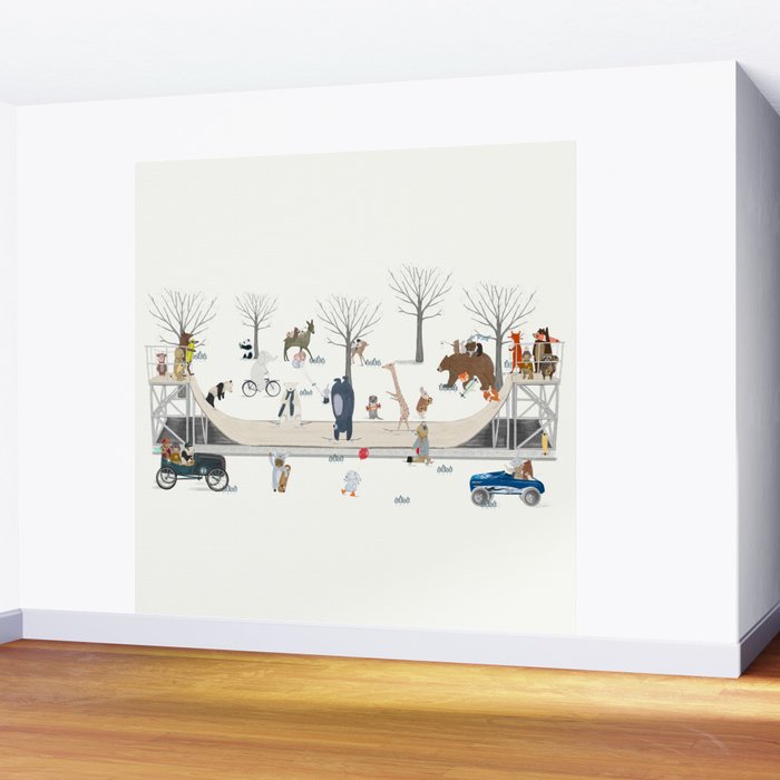 little big skate park Wall Mural Gallery Image 2
