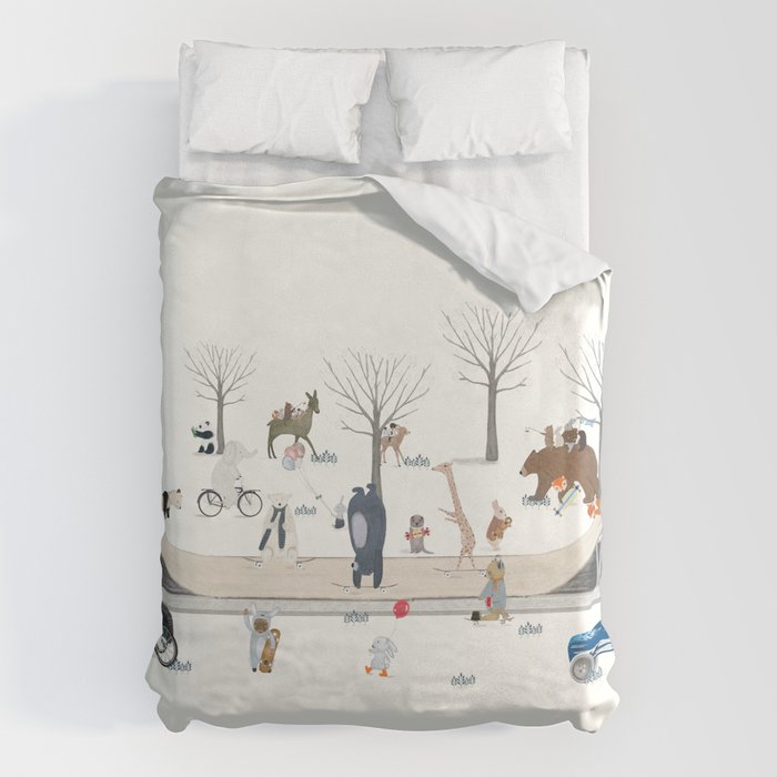 little big skate park Duvet Cover Gallery Image 6