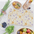 Colorful tropical hibiscus flower art pattern Cutting Board Gallery Image 2