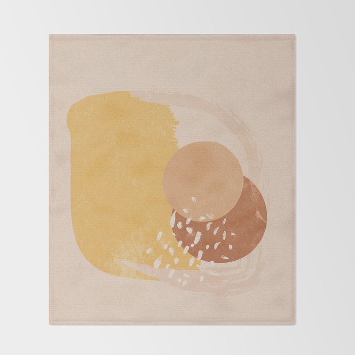 Abstract No.1 Throw Blanket Gallery Image 2