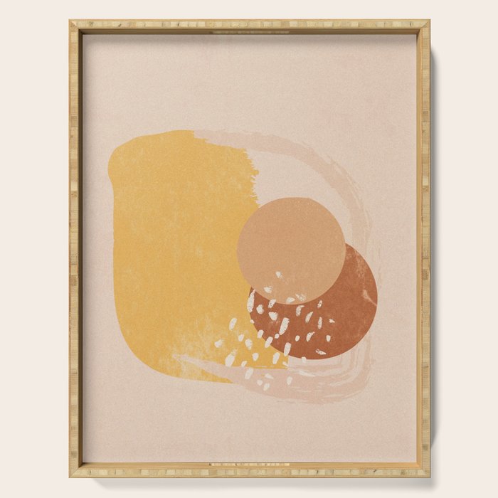 Abstract No.1 Serving Tray Gallery Image 1