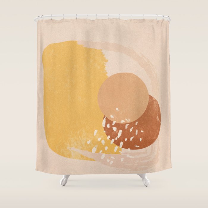 Abstract No.1 Shower Curtain Gallery Image 1