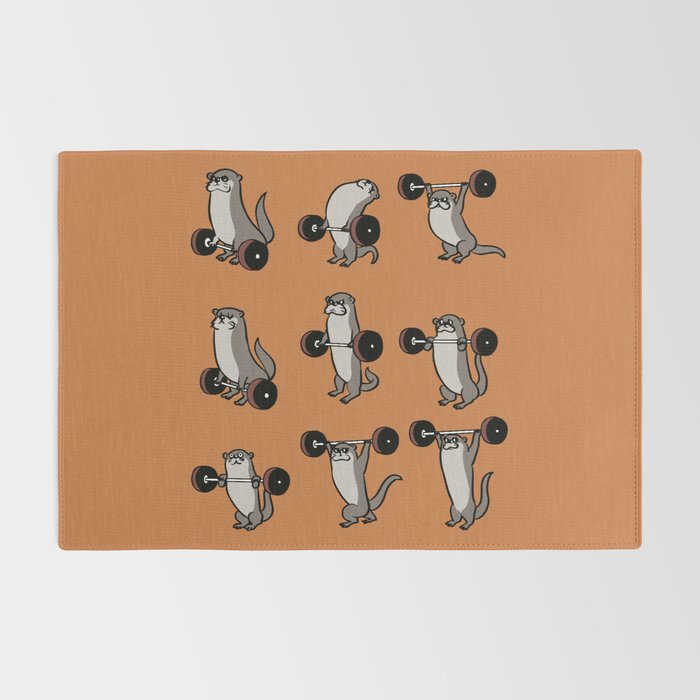 Olympic Lifting Otter Rug Gallery Image 2