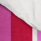 Classic Stripes XVII - Y2K Pink and Red Comforter Gallery Image 4