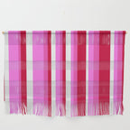 Classic Stripes XVII - Y2K Pink and Red Wall Hanging Gallery Image 1