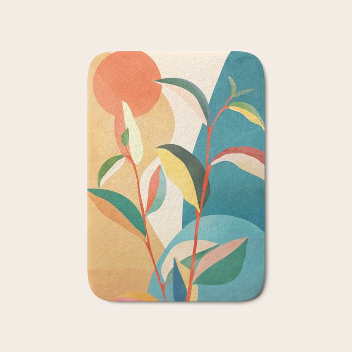 Colorful Branching Out 16 Bath Mat Gallery Image 1