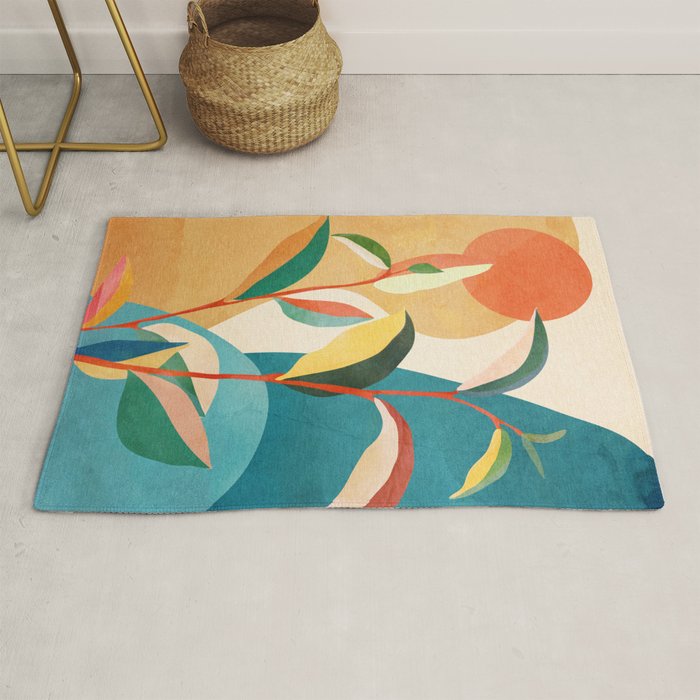Colorful Branching Out 16 Rug Gallery Image 1