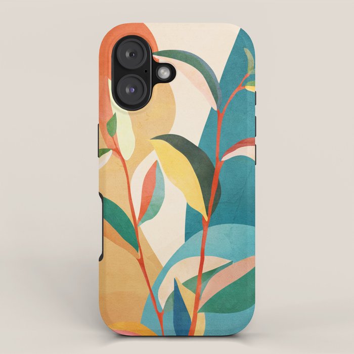 Colorful Branching Out 16 iPhone Case Gallery Image 1