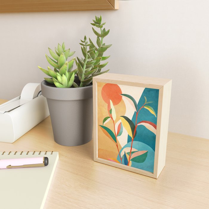 Colorful Branching Out 16 Mini Art Print Gallery Image 2