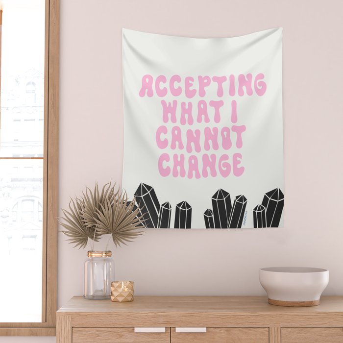 ACCEPTING Wall Tapestry Gallery Image 2