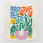 Flower Market 04: Madrid Wall Tapestry Gallery Image 4