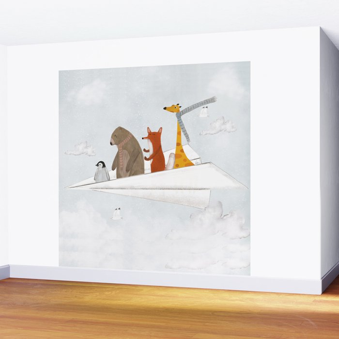 plane sailing Wall Mural Gallery Image 2