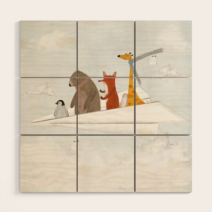 plane sailing Wood Wall Art Gallery Image 1