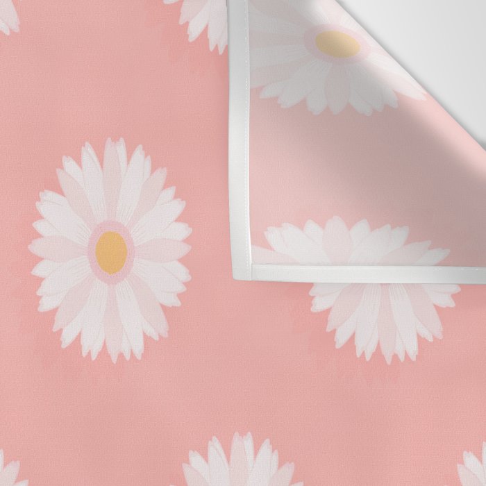 Pink Daisies  Wall Tapestry Gallery Image 3
