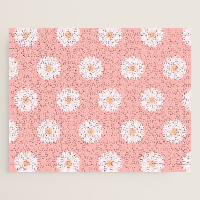 Pink Daisies  Jigsaw Puzzle Gallery Image 1