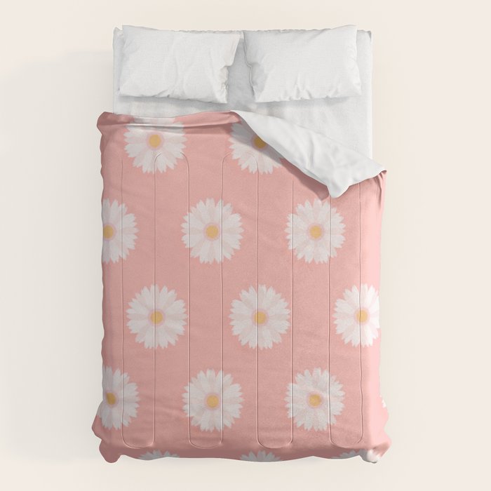 Pink Daisies  Comforter Gallery Image 6
