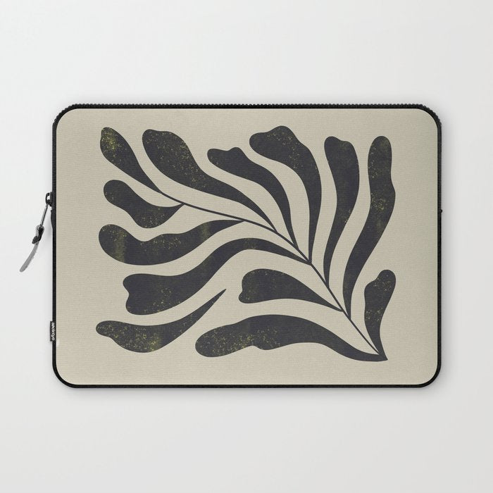 Abstract Plant No. 2 Laptop Sleeve Gallery Image 1