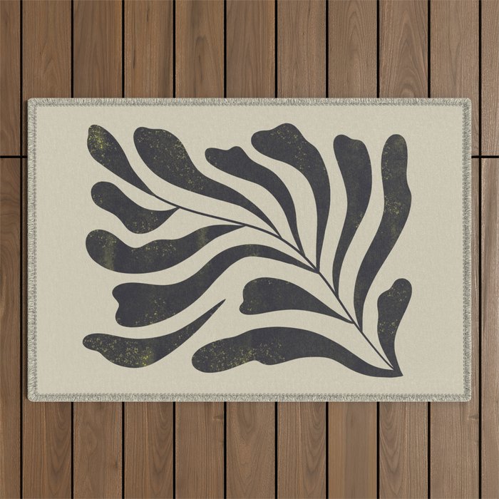 Abstract Plant No. 2 Outdoor Rug Gallery Image 1