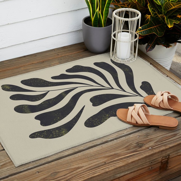Abstract Plant No. 2 Outdoor Rug Gallery Image 2