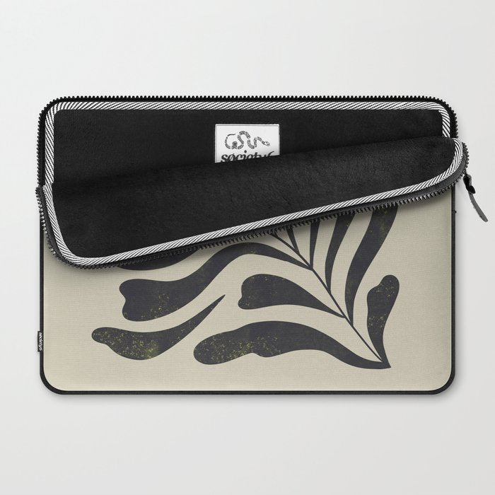 Abstract Plant No. 2 Laptop Sleeve Gallery Image 2
