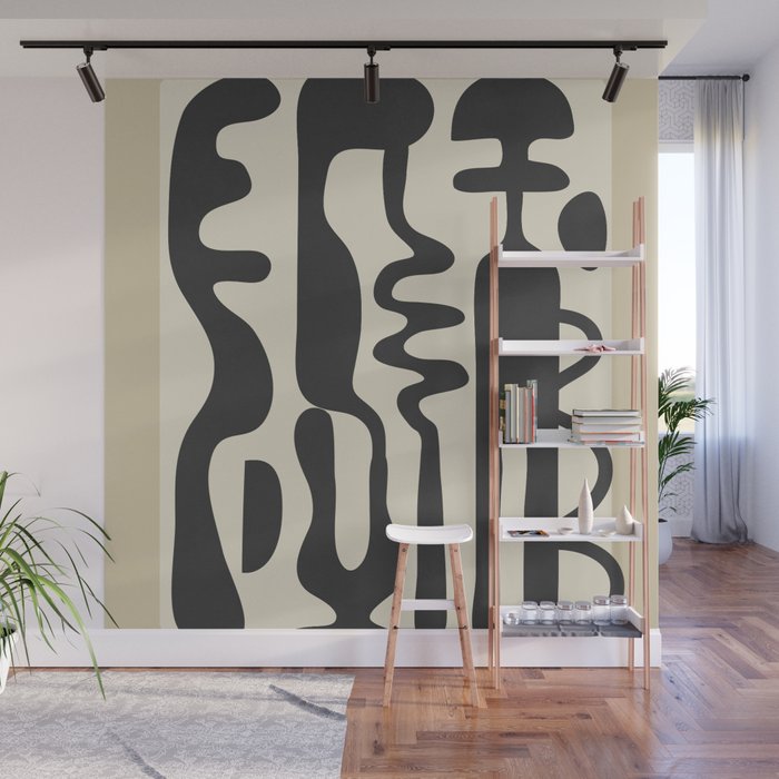 Shadowns in Motion 2 Wall Mural Gallery Image 1