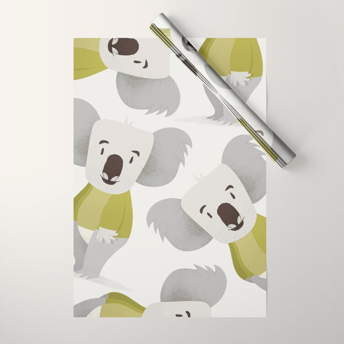 Kiddie Koala Wrapping Paper Gallery Image 1