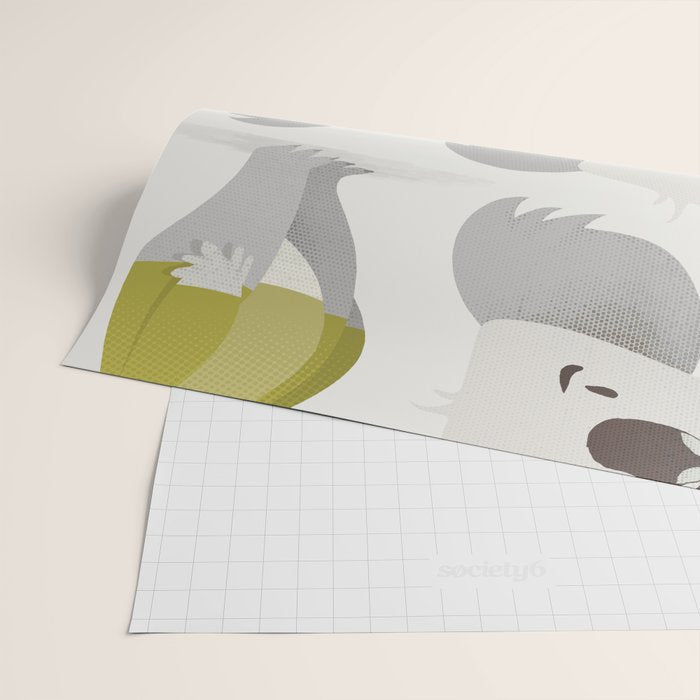 Kiddie Koala Wrapping Paper Gallery Image 2