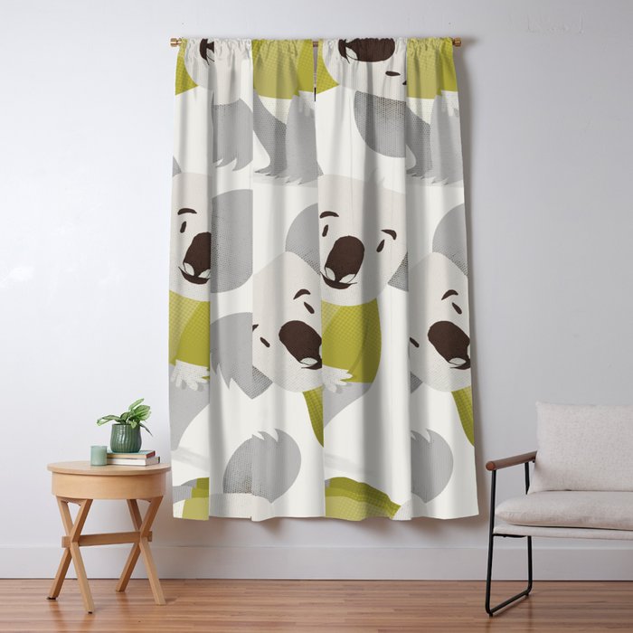 Kiddie Koala Window Curtain Gallery Image 1