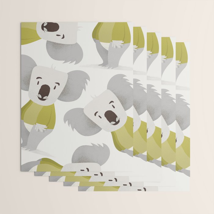 Kiddie Koala Wrapping Paper Gallery Image 3