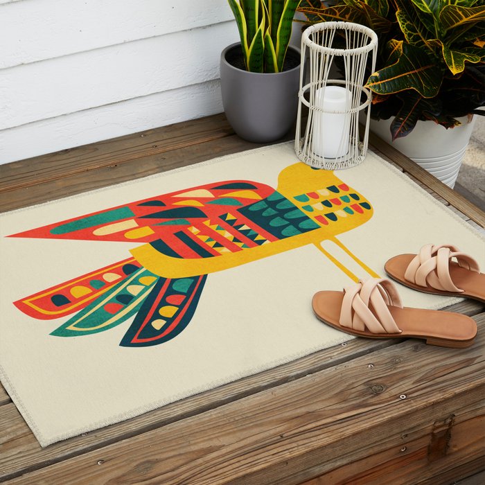 Century Bird Outdoor Rug Gallery Image 2