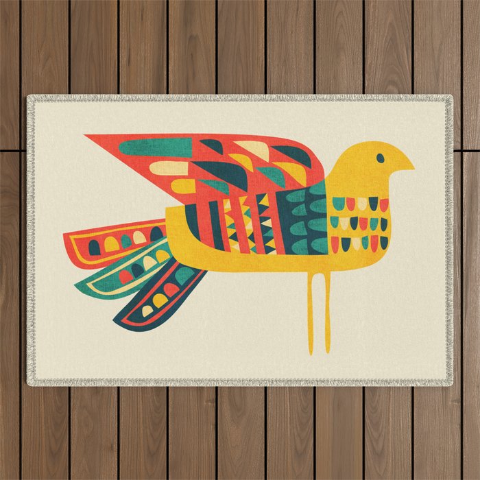 Century Bird Outdoor Rug Gallery Image 1