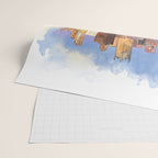 Pittsburgh Fort Pitt and Downtown Wrapping Paper Gallery Image 2