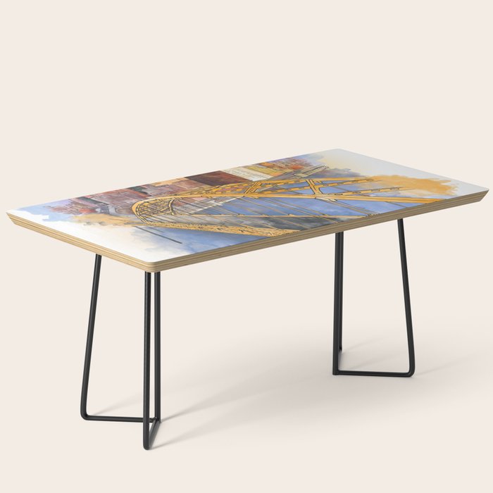 Pittsburgh Fort Pitt and Downtown Coffee Table Gallery Image 1