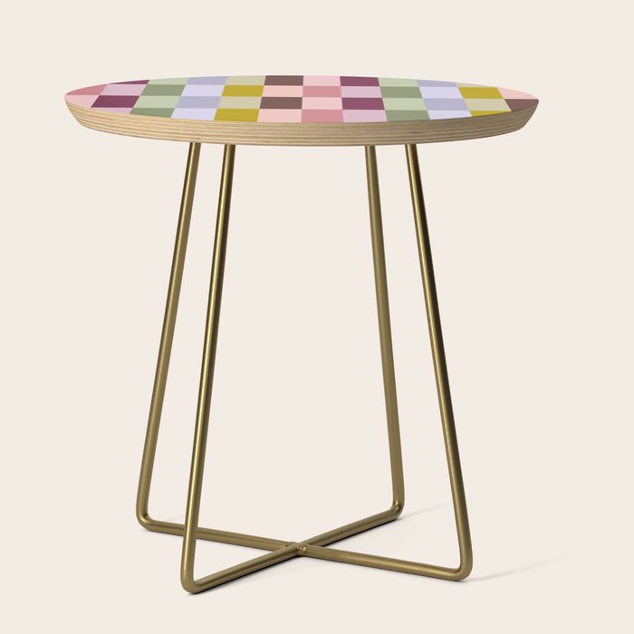 Checker block tiles - eclectic Side Table Gallery Image 1