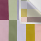 Checker block tiles - eclectic Wall Tapestry Gallery Image 3