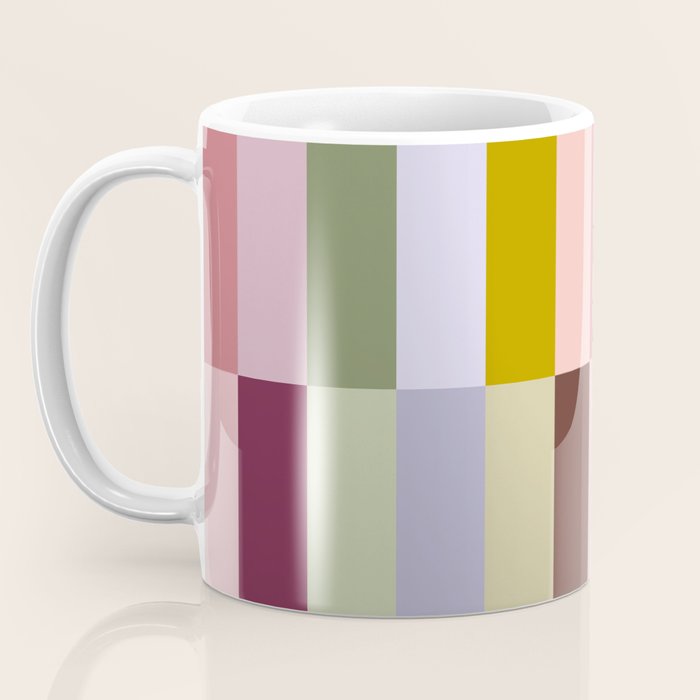 Checker block tiles - eclectic Coffee Mug Gallery Image 3